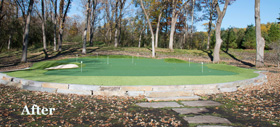 New Putting Green 5 - Michelangelo Putting Greens, Minneapolis