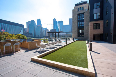 Bocce Ball Courts & Teeboxes Photo Gallery - Michelangelo Putting Greens, Minneapolis