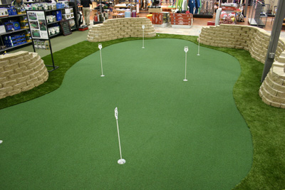 Indoor Putting Greens Photo Gallery - Michelangelo Putting Greens, Minneapolis