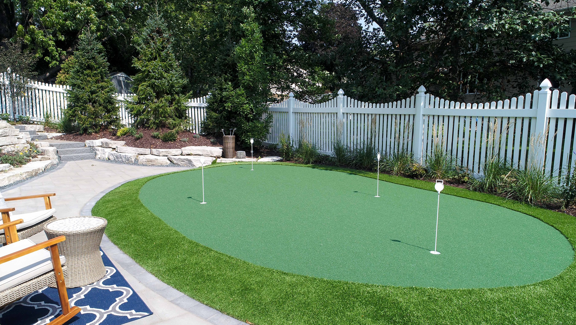 Before and After Putting Greens - Michelangelo Putting Greens, Minneapolis