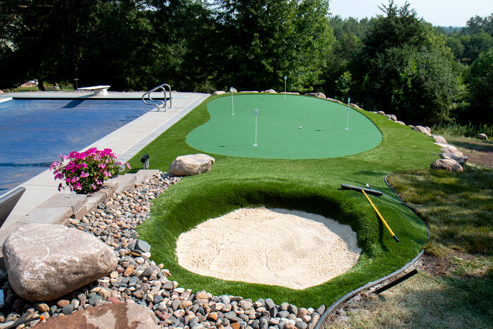 Before and After Putting Greens - Michelangelo Putting Greens, Minneapolis