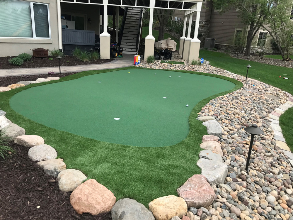 Resurfaced Putting Greens - Michelangelo Putting Greens, Minneapolis