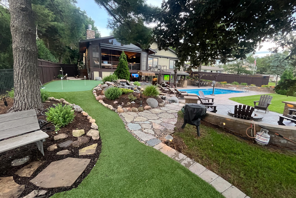 Prescott WI Project - Michelangelo Putting Greens, Minneapolis