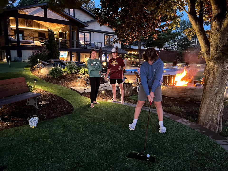 Prescott WI Project - Michelangelo Putting Greens, Minneapolis