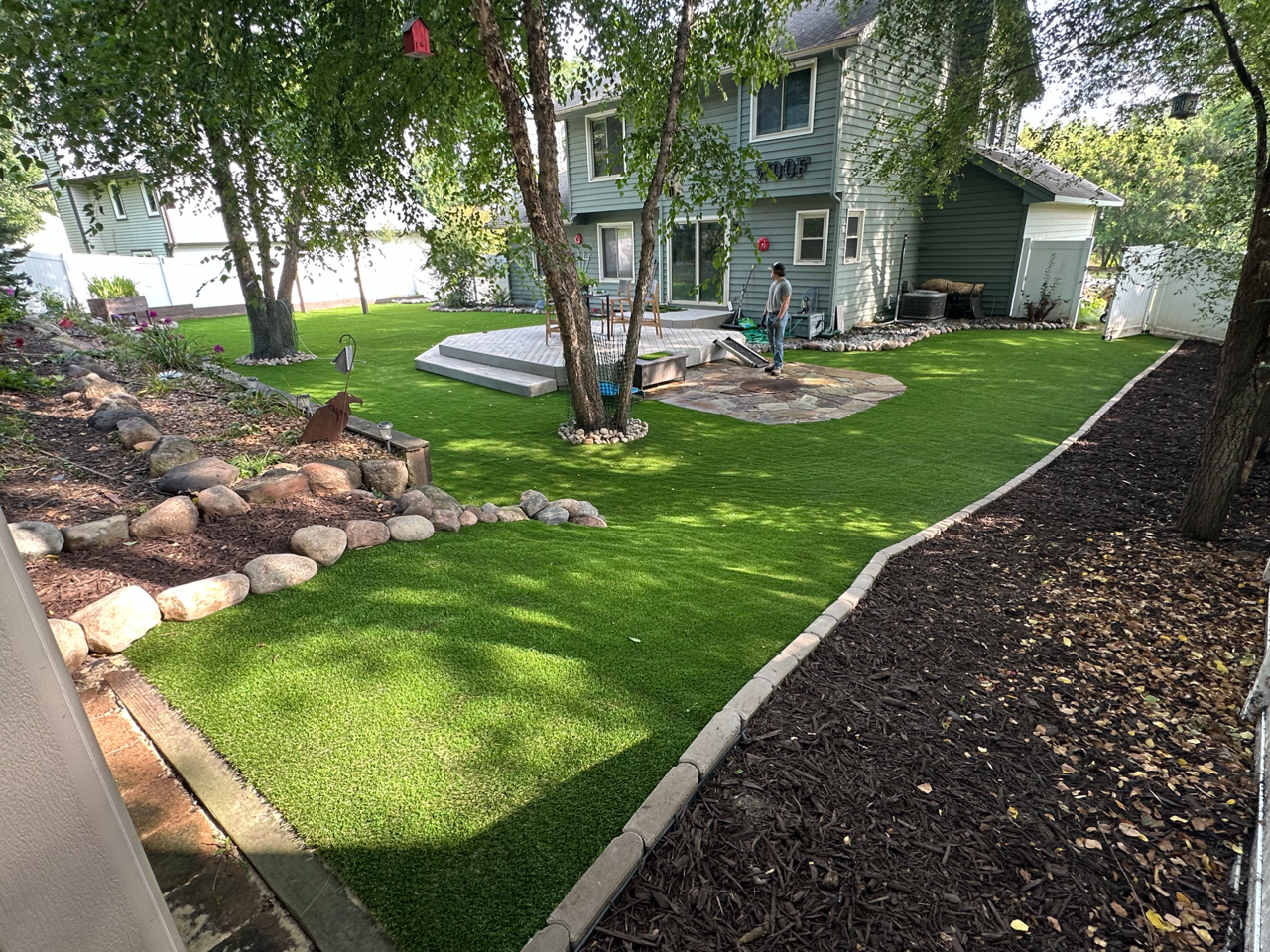 Before and After Lawns - Michelangelo Putting Greens, Minneapolis